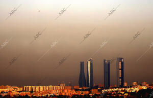 La «boina» es visible desde las afueras de Madrid