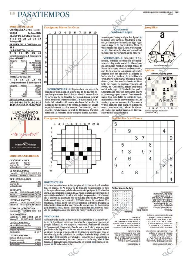 ABC MADRID 24-11-2017 página 118