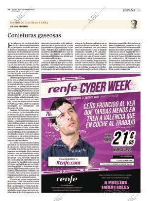 ABC MADRID 25-11-2017 página 23
