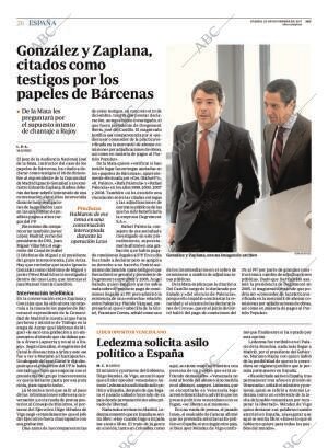 ABC MADRID 25-11-2017 página 26