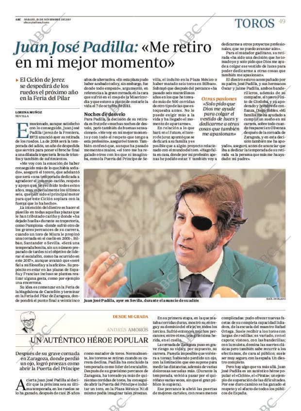 ABC MADRID 25-11-2017 página 49