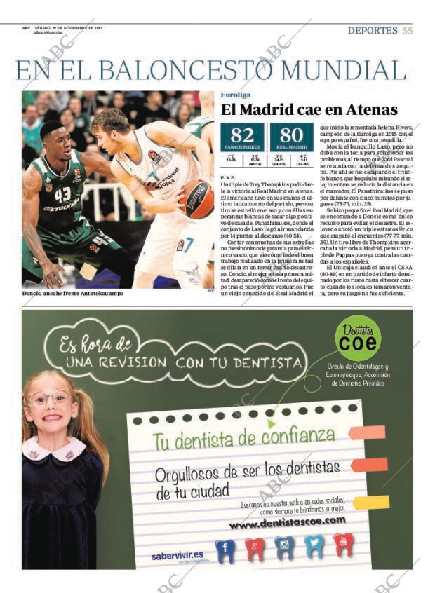 ABC MADRID 25-11-2017 página 55
