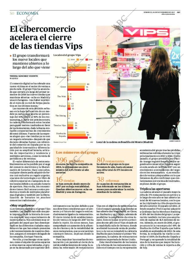 ABC MADRID 26-11-2017 página 50