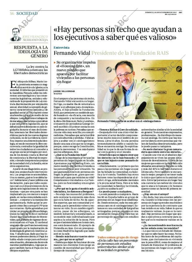 ABC MADRID 26-11-2017 página 56