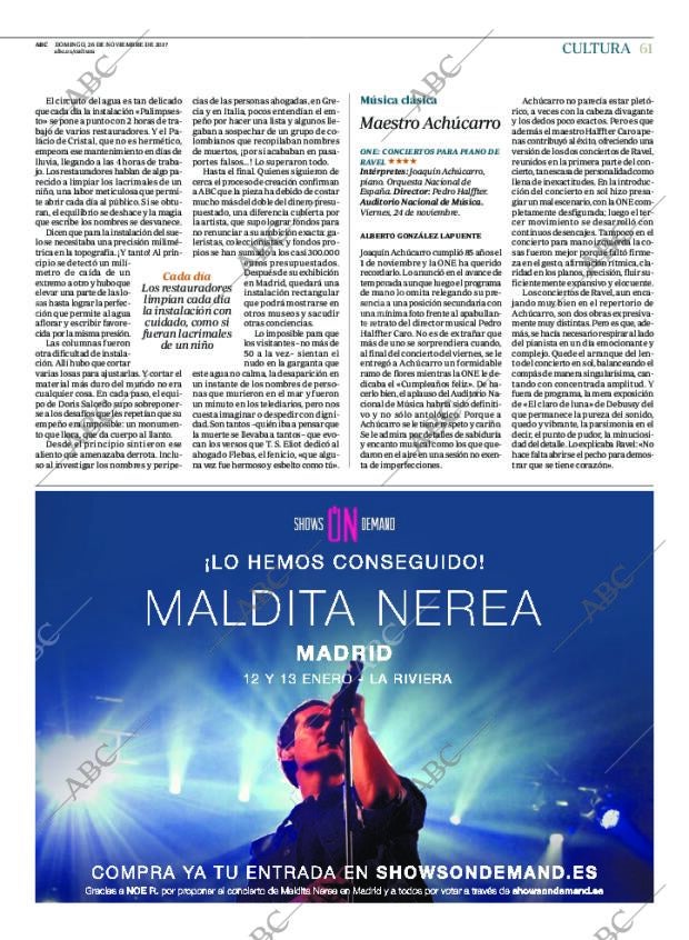 ABC MADRID 26-11-2017 página 61