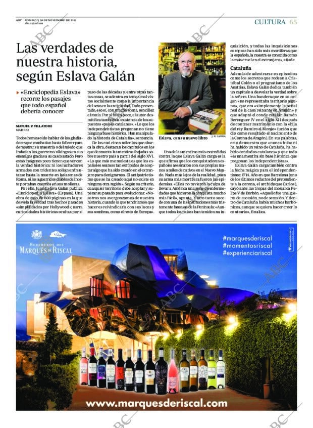ABC MADRID 26-11-2017 página 65
