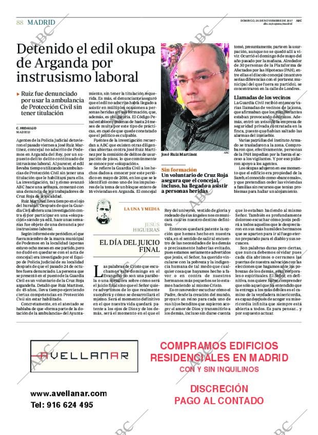 ABC MADRID 26-11-2017 página 88