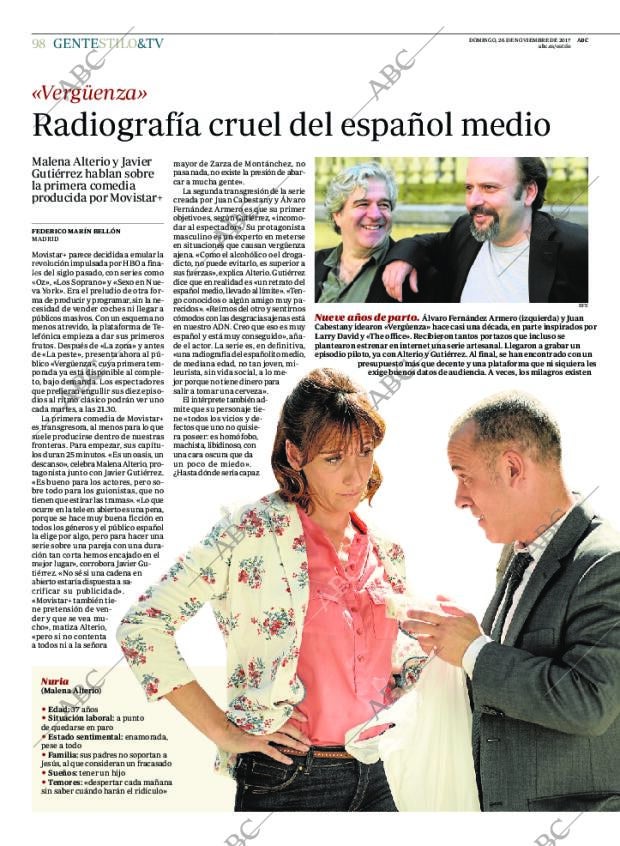 ABC MADRID 26-11-2017 página 98