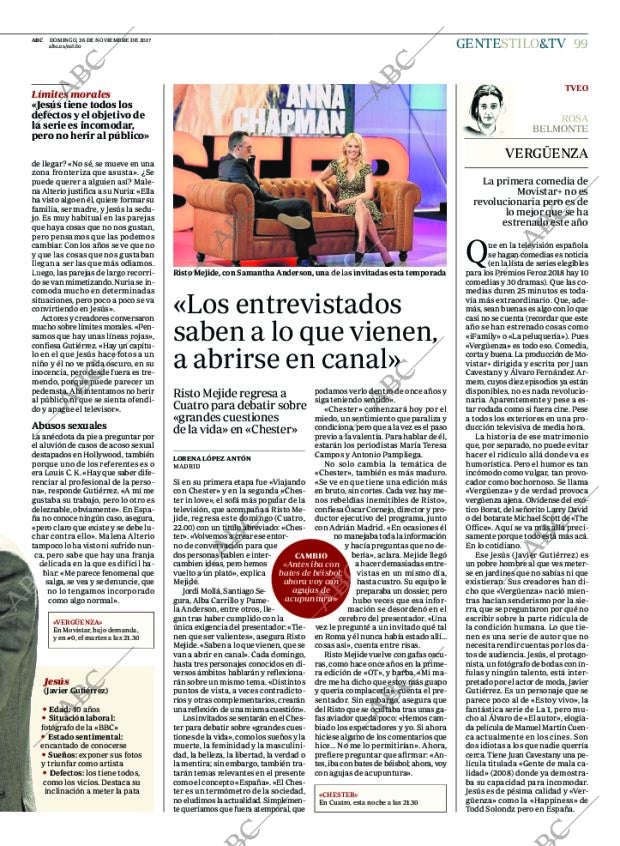 ABC MADRID 26-11-2017 página 99