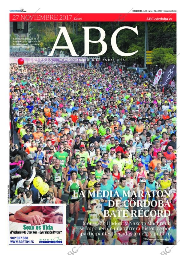 ABC CORDOBA 27-11-2017 página 1
