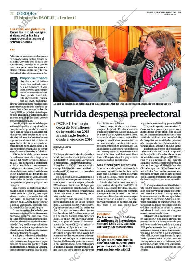 ABC CORDOBA 27-11-2017 página 20