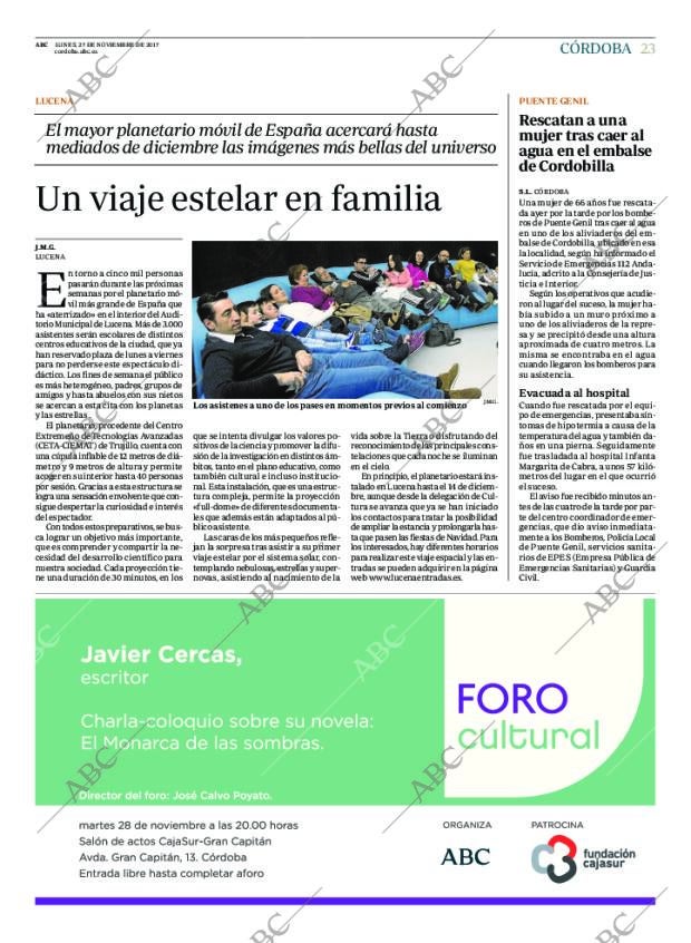 ABC CORDOBA 27-11-2017 página 23