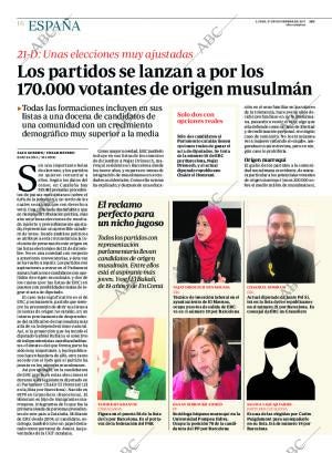 ABC MADRID 27-11-2017 página 16