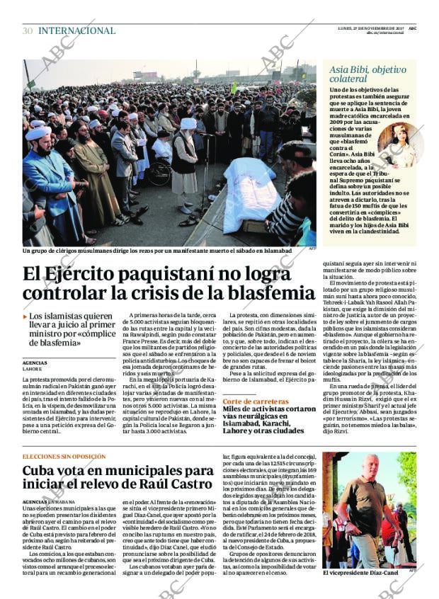 ABC MADRID 27-11-2017 página 30