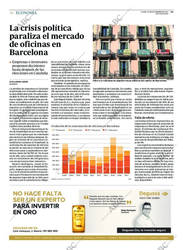 ABC MADRID 27-11-2017 página 38