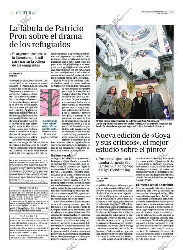 ABC MADRID 27-11-2017 página 46
