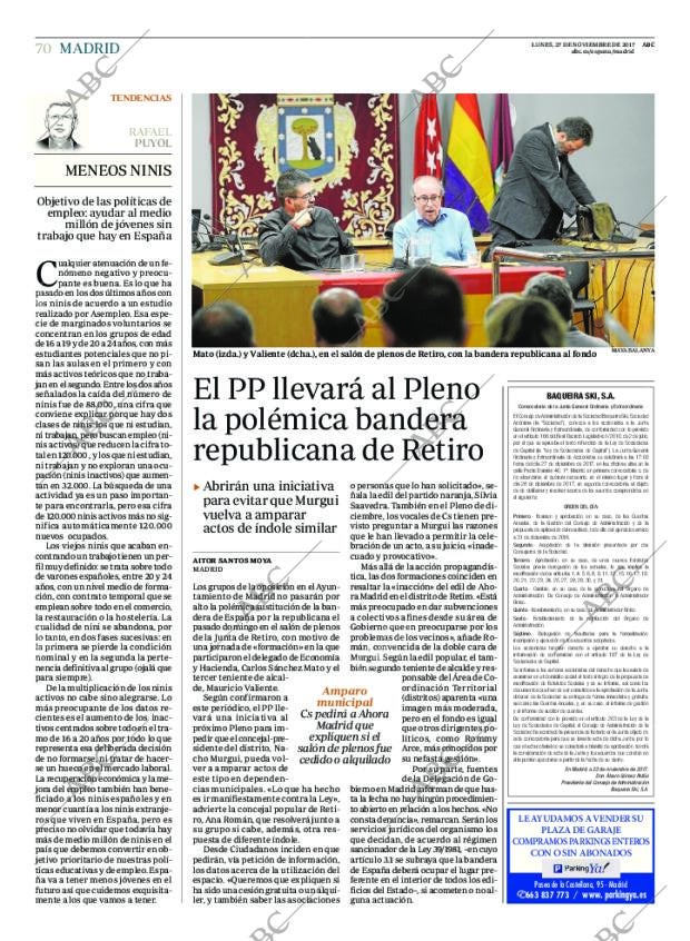 ABC MADRID 27-11-2017 página 70