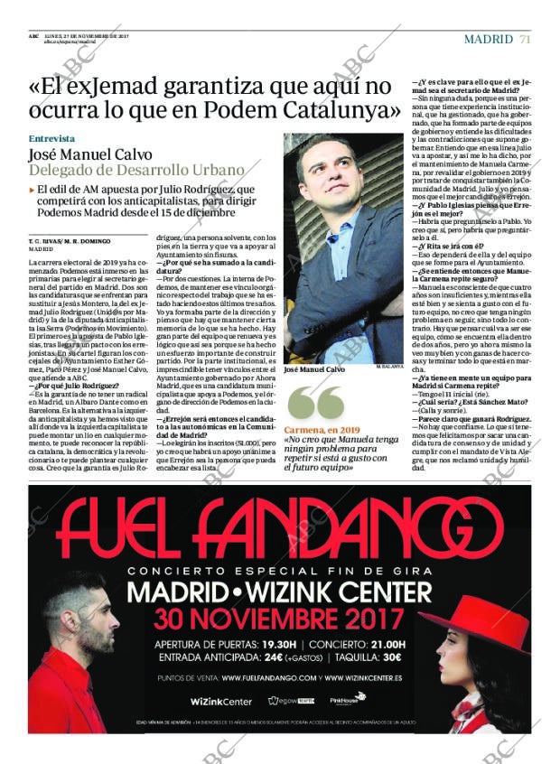 ABC MADRID 27-11-2017 página 71