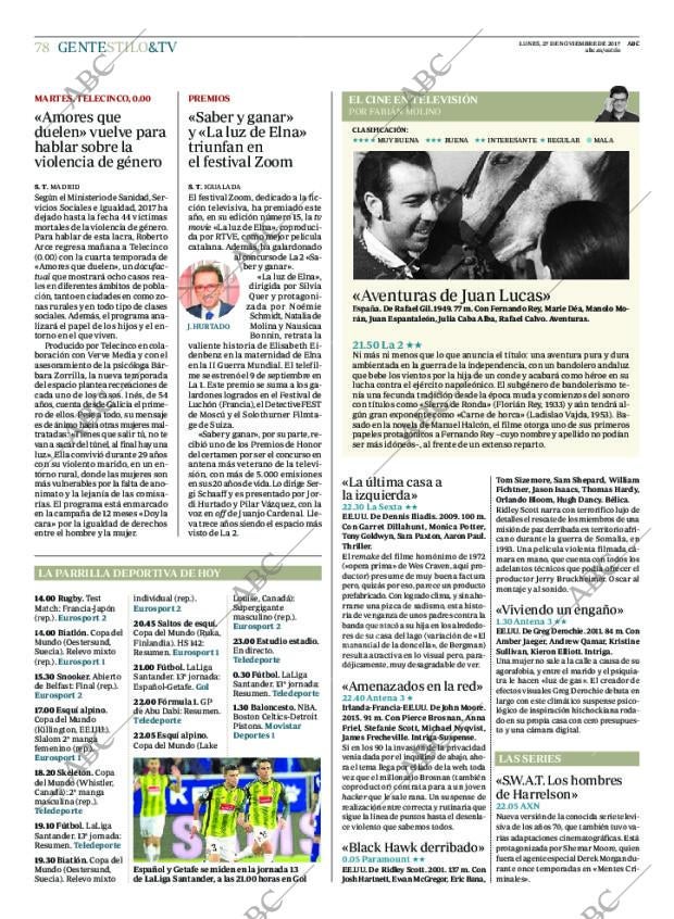 ABC MADRID 27-11-2017 página 78