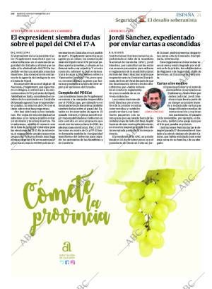 ABC MADRID 28-11-2017 página 21