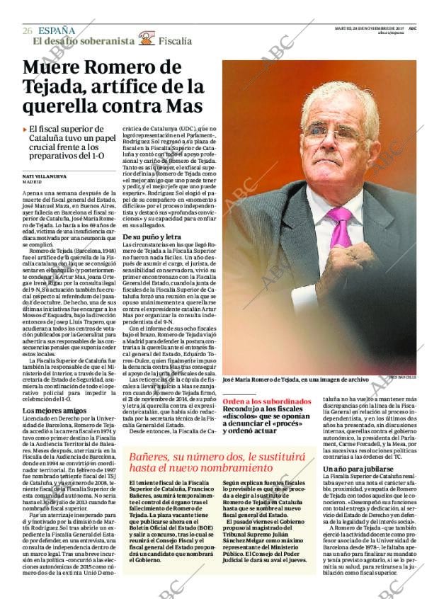 ABC MADRID 28-11-2017 página 26