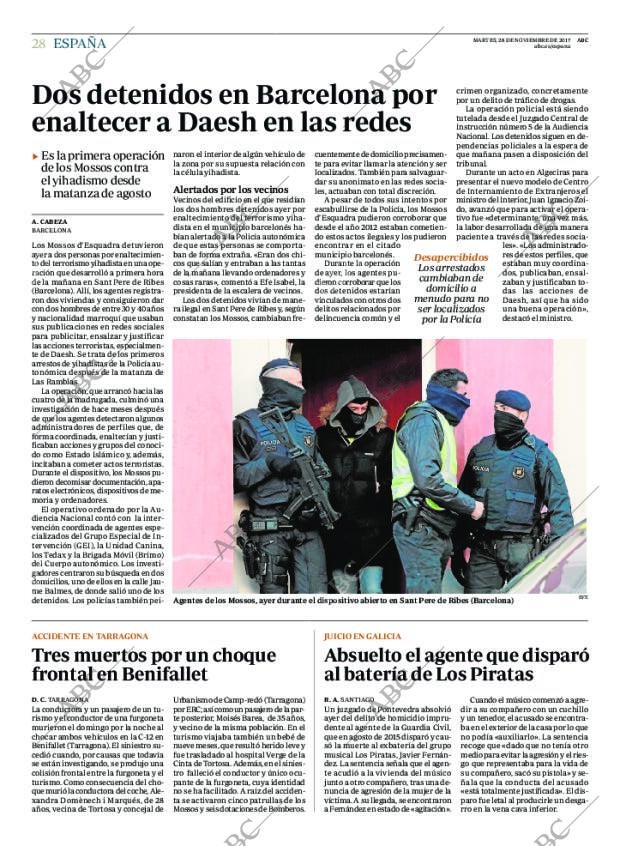 ABC MADRID 28-11-2017 página 28