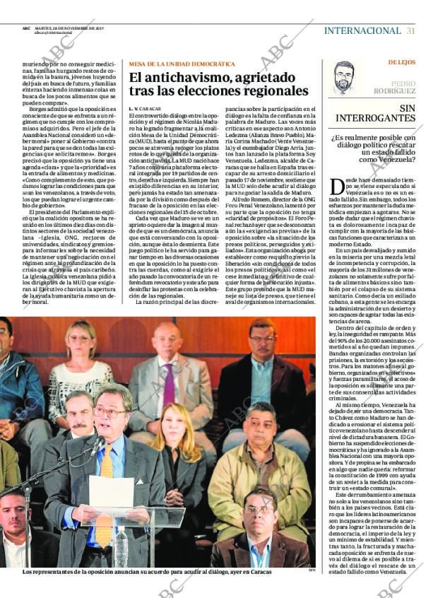 ABC MADRID 28-11-2017 página 31