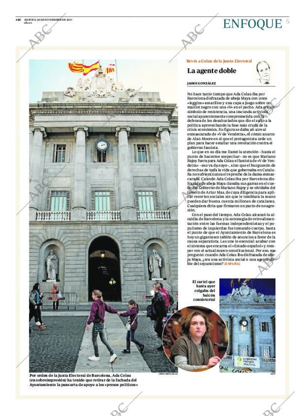 ABC MADRID 28-11-2017 página 5