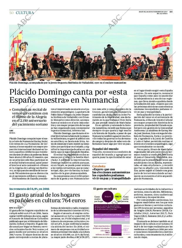 ABC MADRID 28-11-2017 página 50