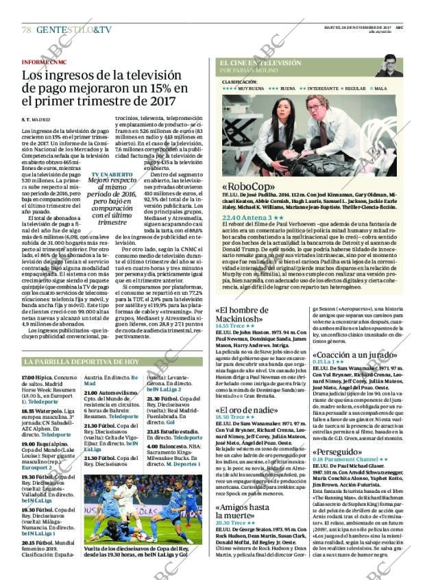 ABC MADRID 28-11-2017 página 78