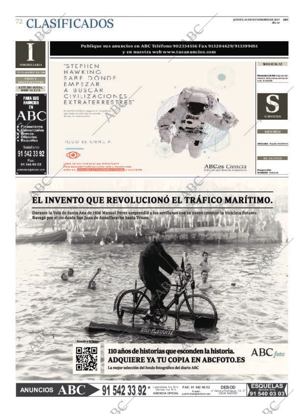 ABC MADRID 30-11-2017 página 72