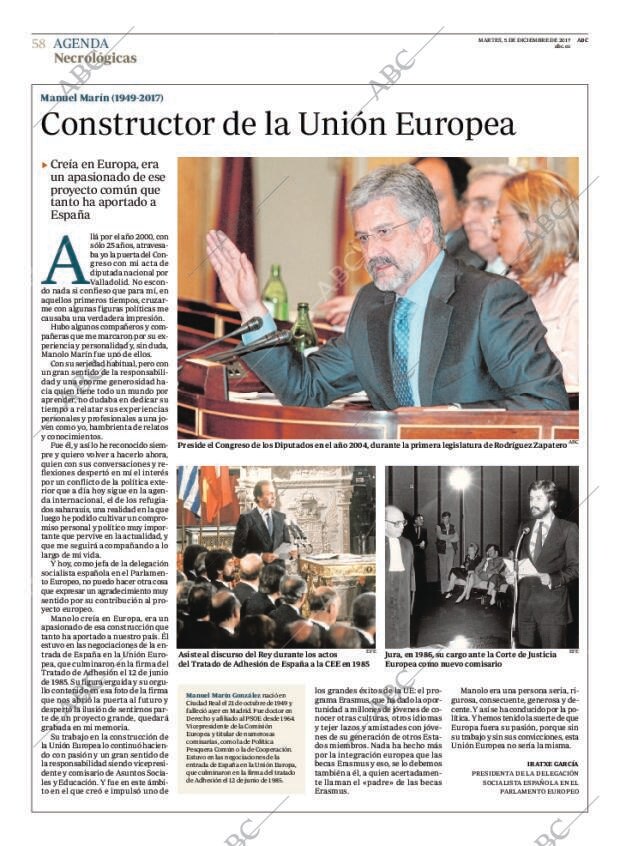 ABC MADRID 05-12-2017 página 58