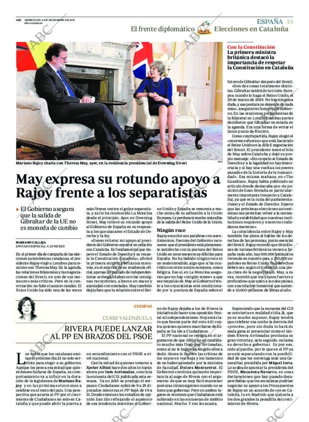 ABC MADRID 06-12-2017 página 19
