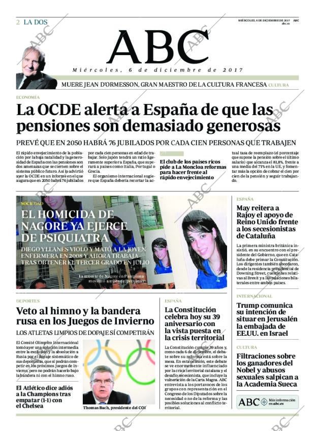 ABC MADRID 06-12-2017 página 2