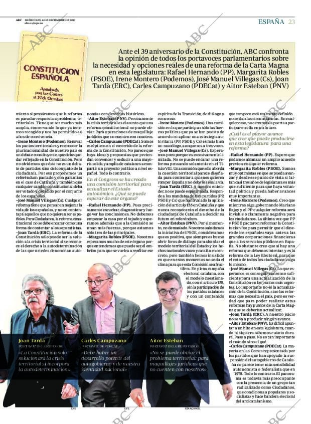 ABC MADRID 06-12-2017 página 23