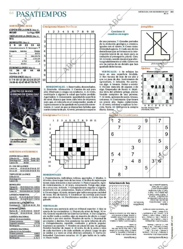 ABC MADRID 06-12-2017 página 64