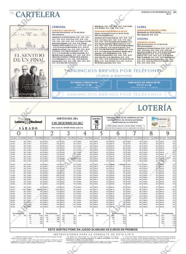 ABC CORDOBA 10-12-2017 página 74