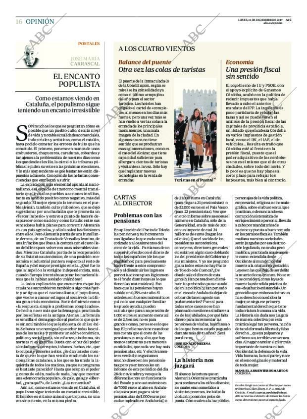 ABC CORDOBA 11-12-2017 página 16