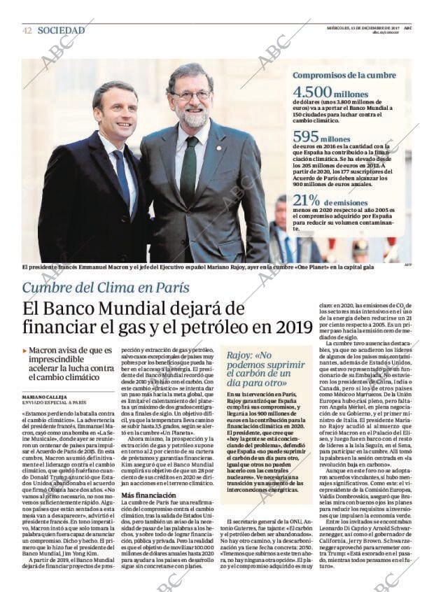 ABC MADRID 13-12-2017 página 42
