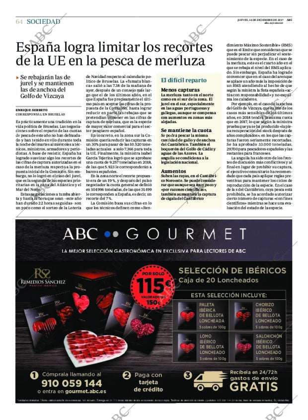 ABC CORDOBA 14-12-2017 página 64