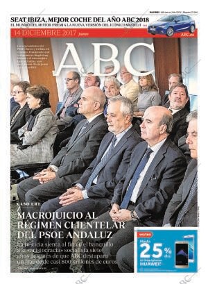 ABC MADRID 14-12-2017 página 1