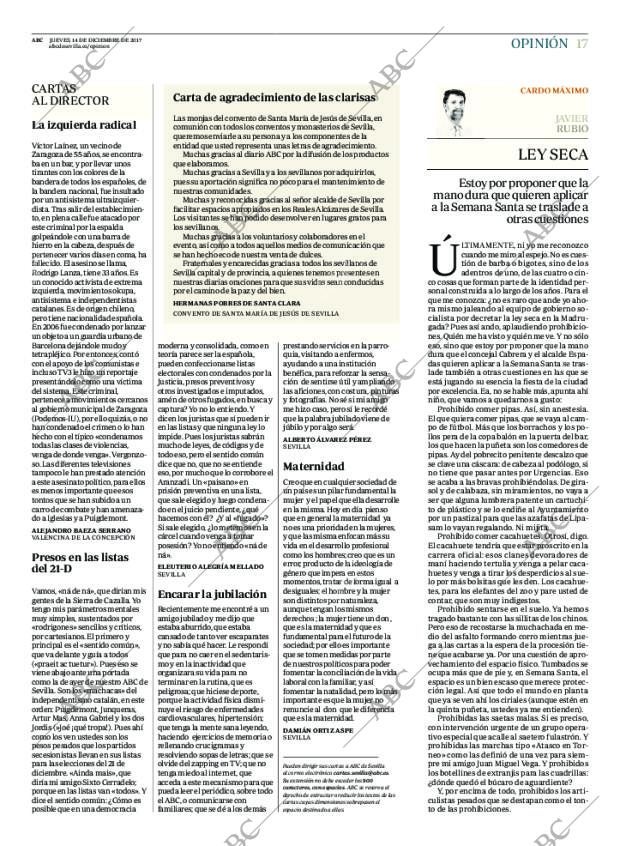 ABC SEVILLA 14-12-2017 página 17