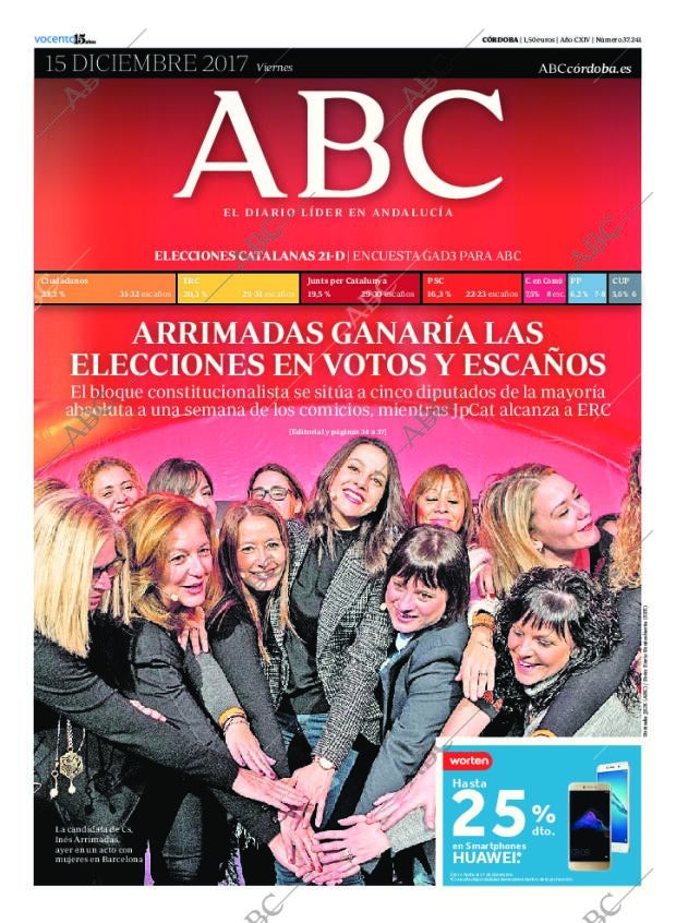 ABC CORDOBA 15-12-2017 página 1