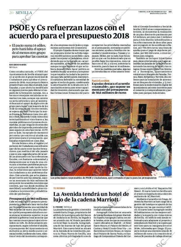 ABC SEVILLA 15-12-2017 página 20