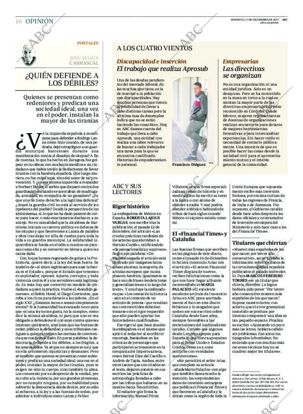 ABC CORDOBA 17-12-2017 página 16