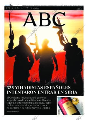 ABC MADRID 17-12-2017 página 1