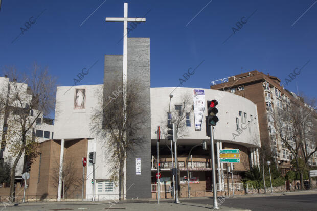 Iglesias de Madrid, los Santos Inocentes, en el distrito de Arganzuela