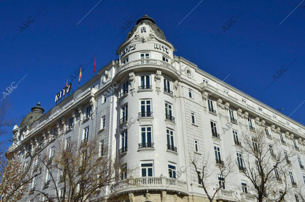 Fachada del hotel Ritz de Madrid