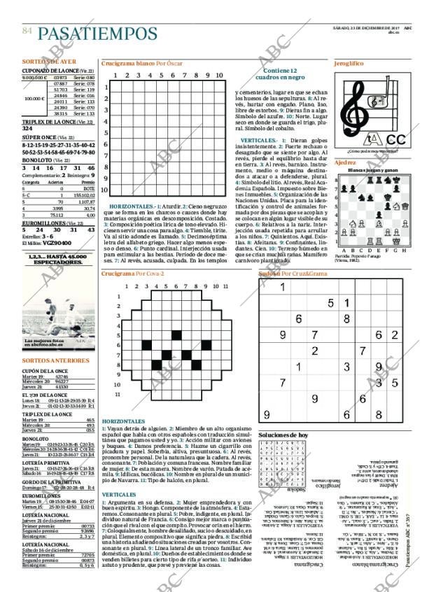 ABC MADRID 23-12-2017 página 90
