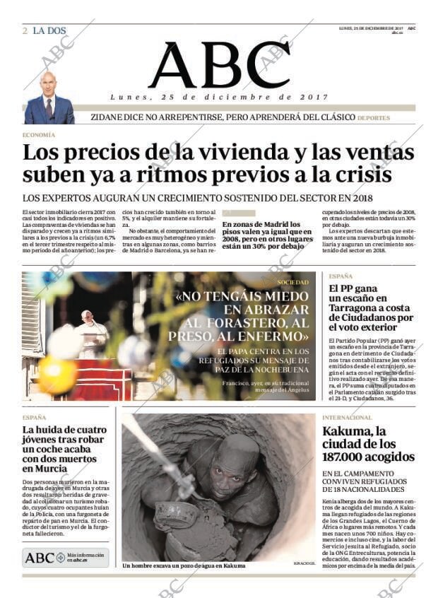 ABC MADRID 25-12-2017 página 2